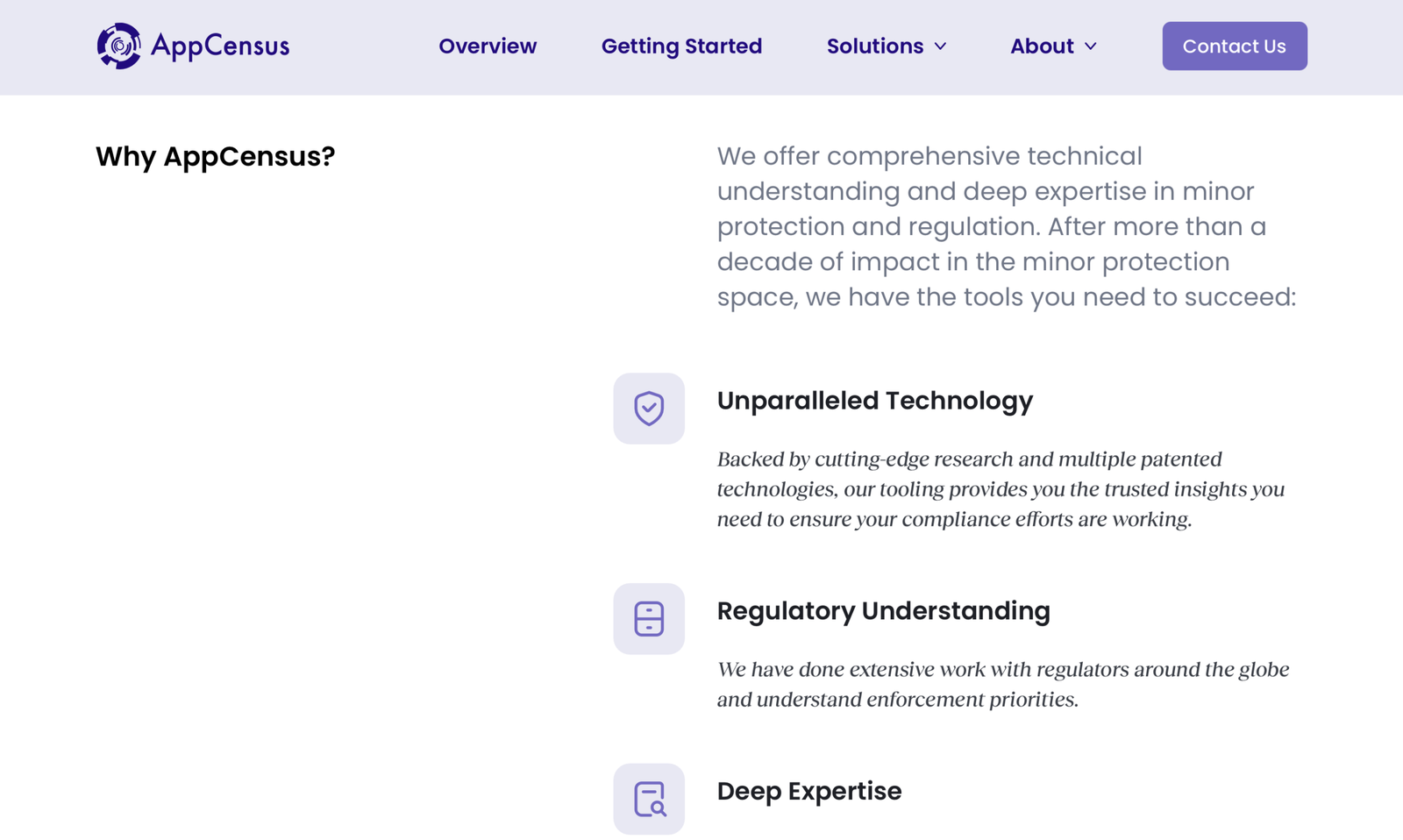 AppCensus why section